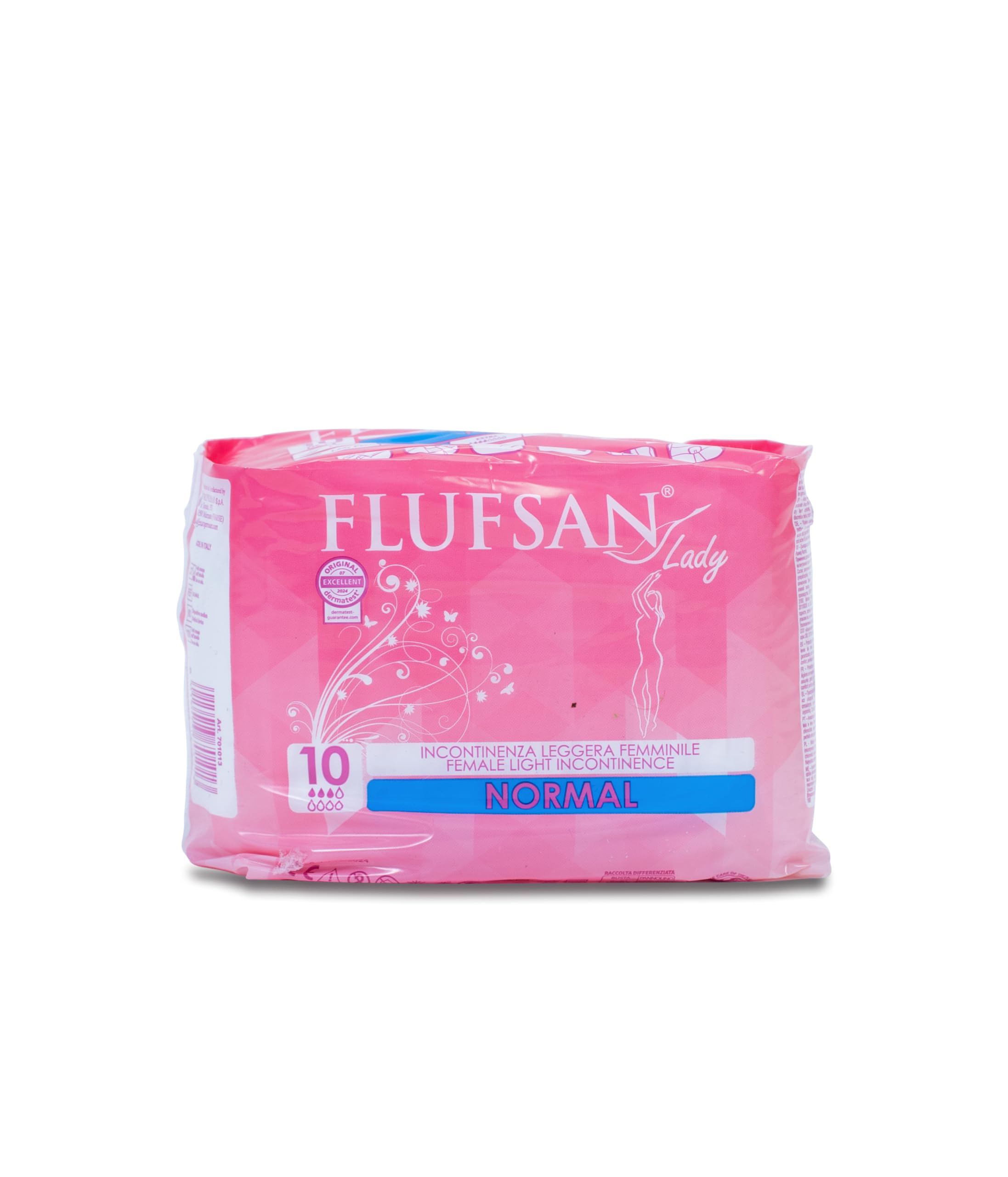 Damenbinden Inkontinenz Normal 12x10cm [12x10 Stück]-Überdurchschnittliche Saugfähigkeit-Ideal für Frauen - Perfekter Schutz bei Blasenschwäche-Hygienebinden - Deutsches Familienunternehmen