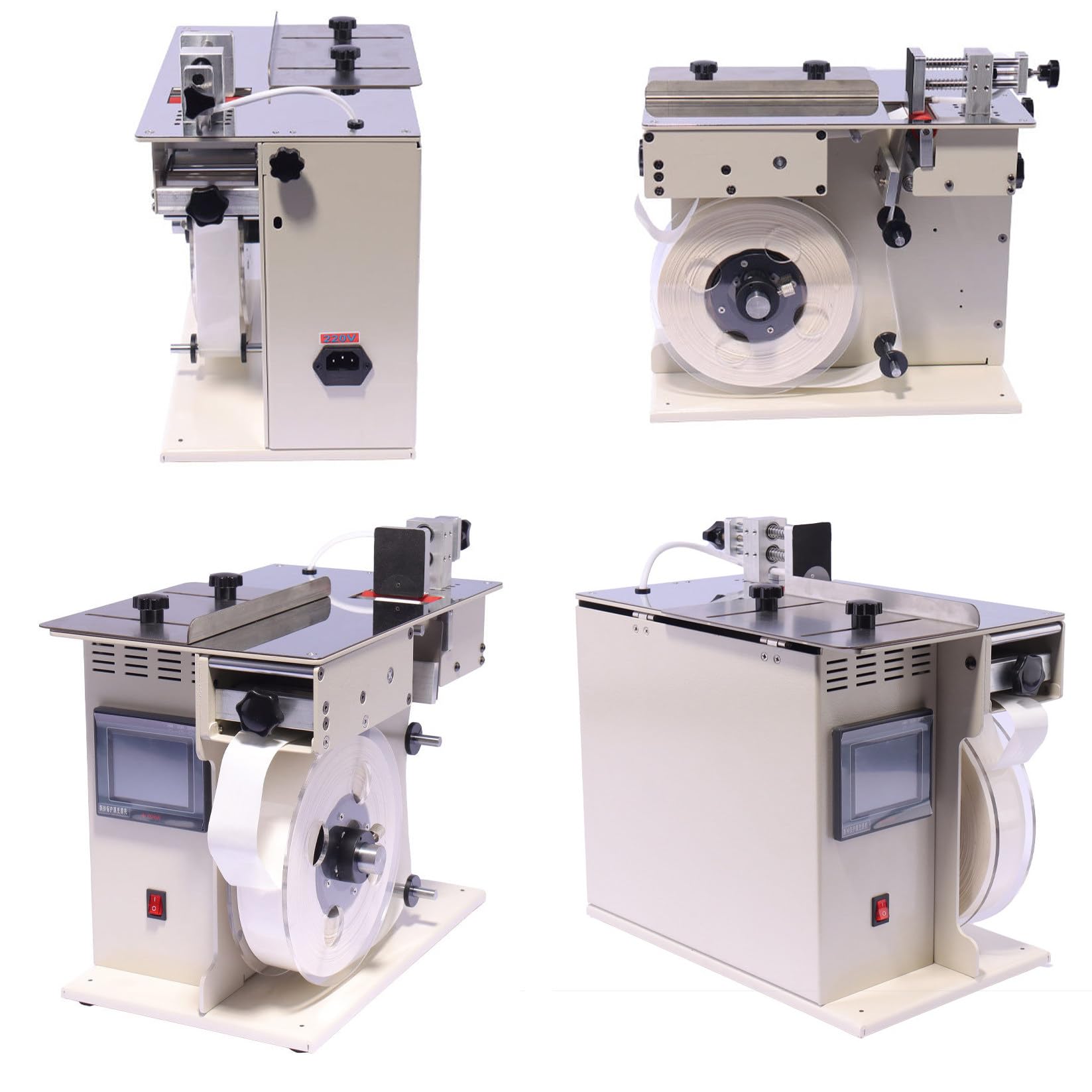 Macchina etichettatrice Automatica per Angoli retti, Macchina etichettatrice Semi-Automatica per Angoli di 90°, Macchina etichettatrice per Angoli, per Stampa, Alimenti