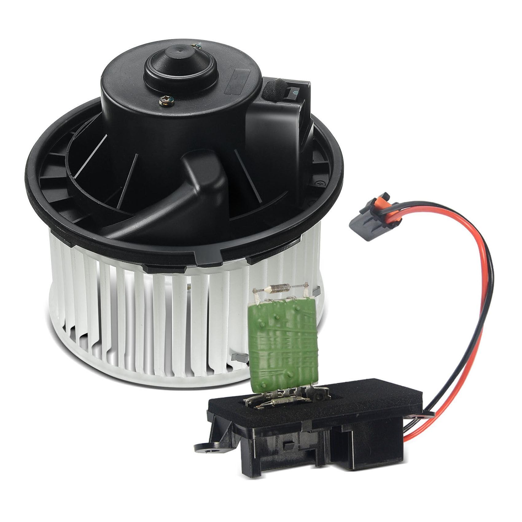 Blower Motor & Resistor Kit For 2003-2006 Chevy Silverado 1500 2500 3500 - Direct Replacement