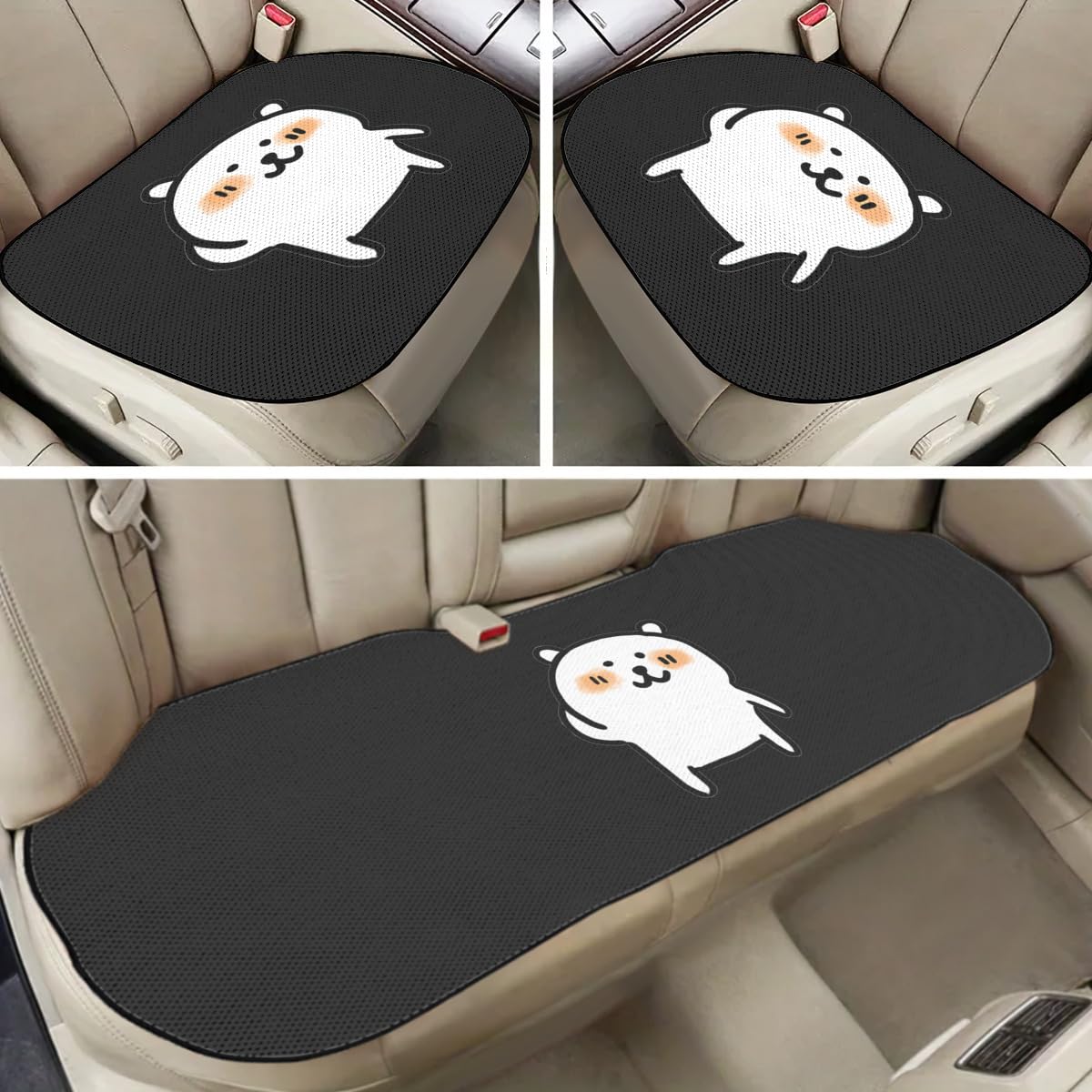 Amazon.co.jp: 自分ツッコミくま 車用アイスシルククッション カー