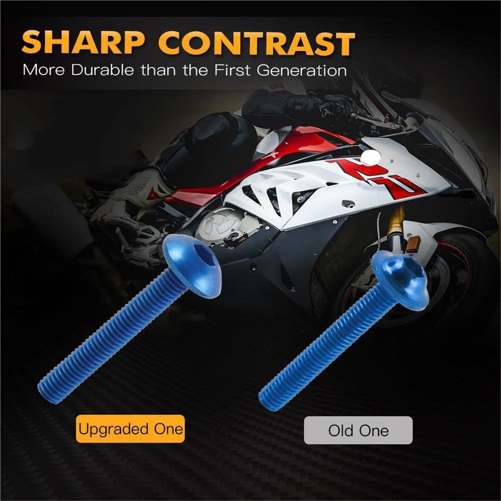 253 Pezzi Viti Per Carenatura Moto Per Yamaha YZF R1 R3 R6 R6S R25 FZ1 FZ6 FZ8 MT07 09 FZ07 Per Tracer FZR600 750R(Nero)