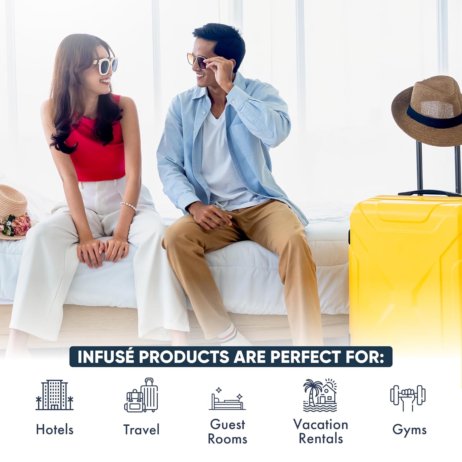 1-Shoppe All-in-Kit | Infuse Lotion | Infuse Lavender Mint Hotel | 1 Gallon | For Hospitality & Vacation Rentals to Refill Dispensers | (Single Gallon)