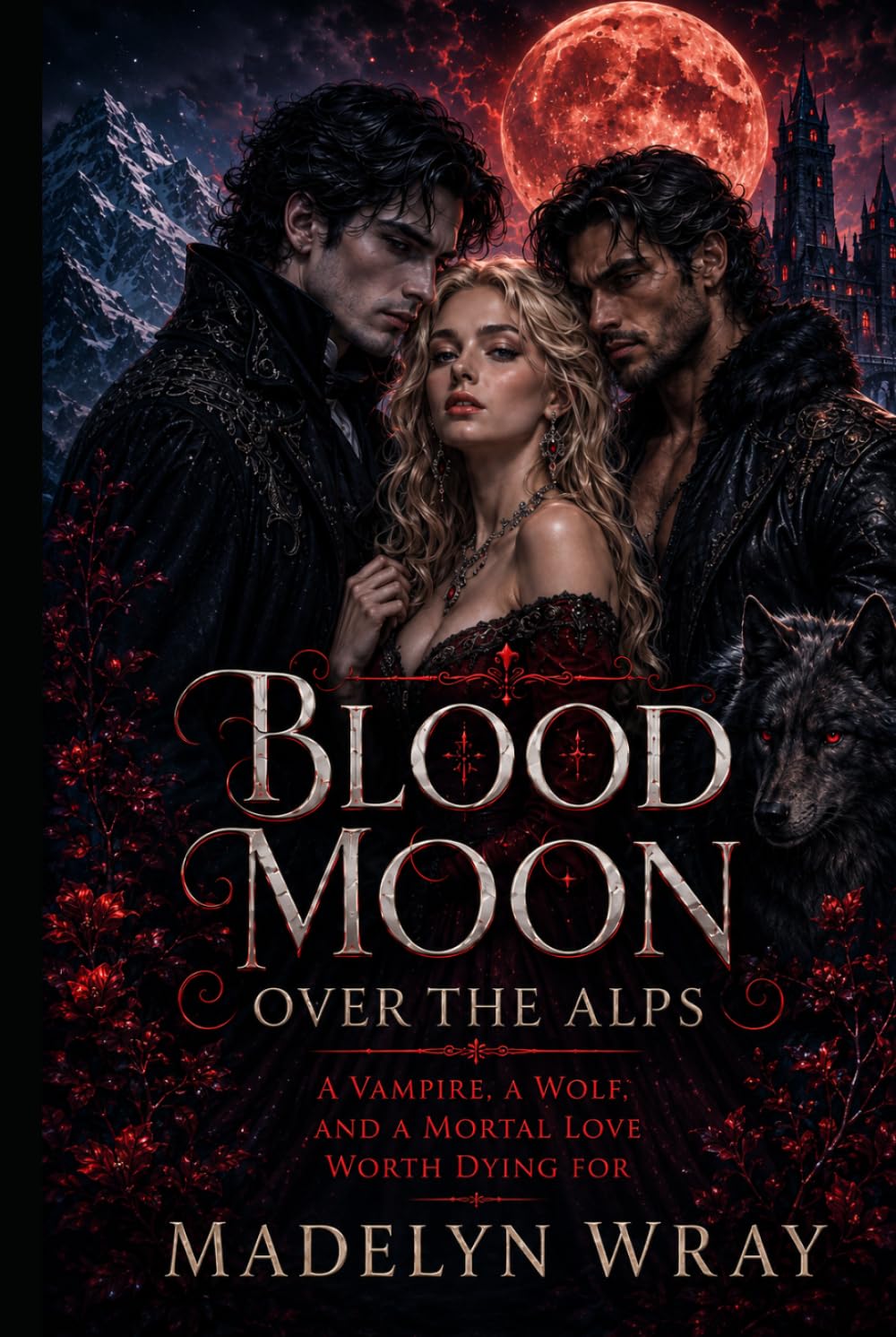 Blood Moon Over the Alps: A Vampire, a Wolf, and a Mortal Love Worth Dying For
