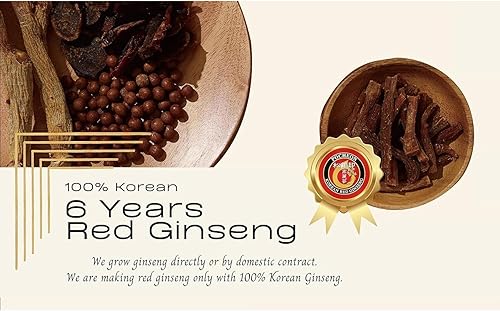 Miniatura 9 de Pocheon 705oz 10ea x 071oz 6 años rebanadas de raíces de ginseng rojo panax coreano con miel saponina
