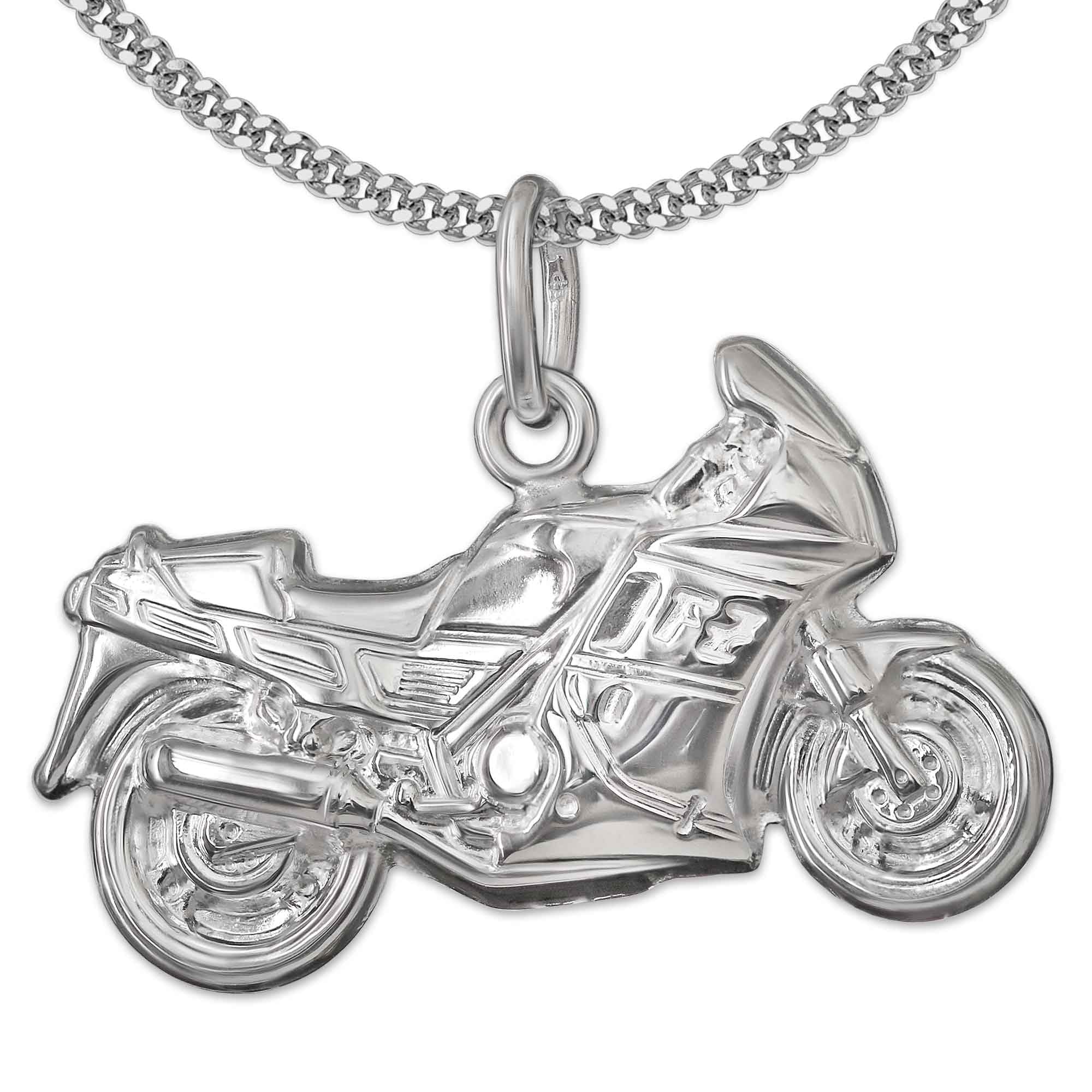 CLEVER SCHMUCK Orecchini da donna in argento, 24 mm, con fiore della vita, 17 mm, in argento Sterling 925, in confezione regalo