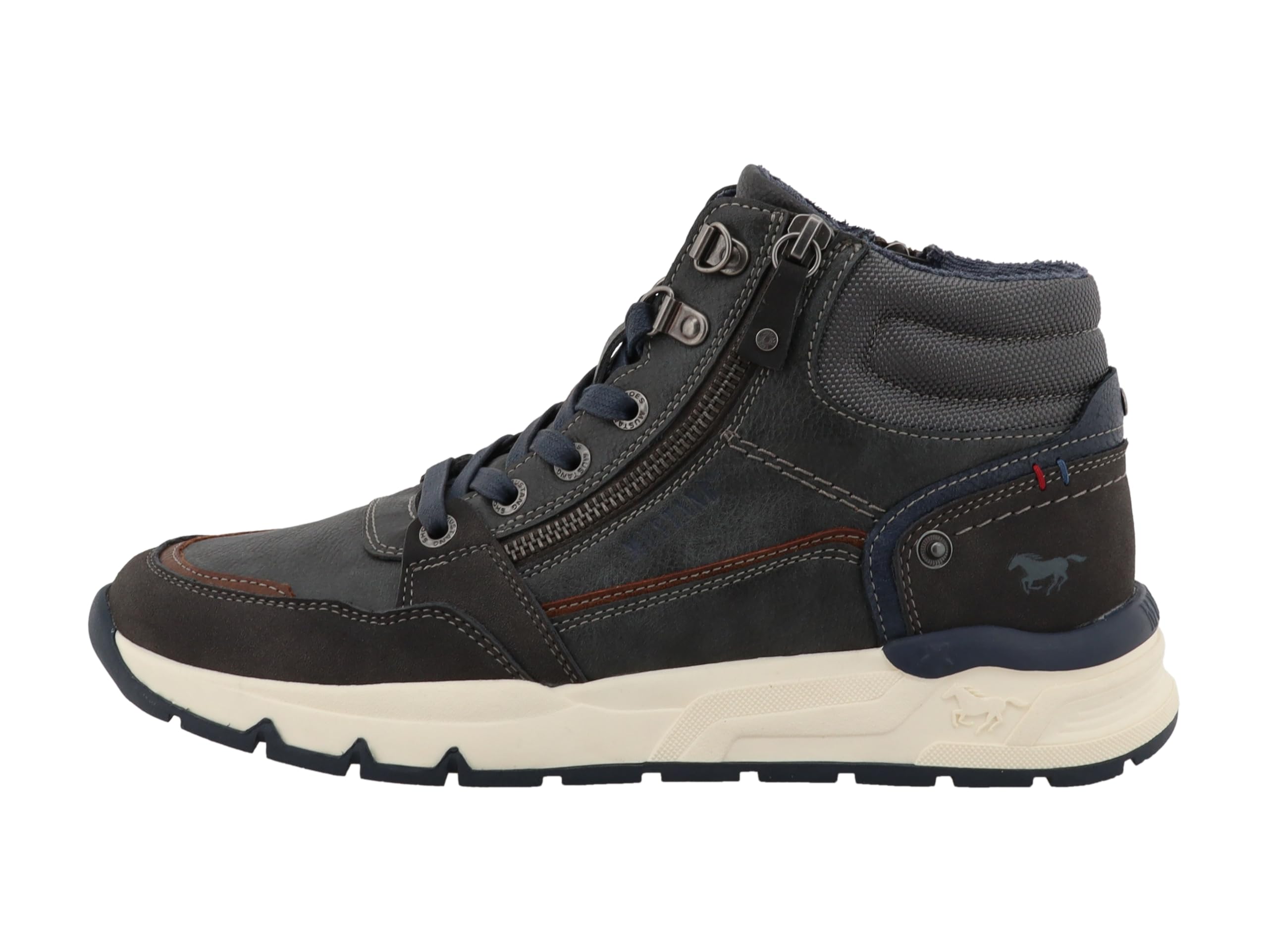 Mustang Men's 15M0051004 Trainers, Coal, 43 EU, Coal, 9 UK