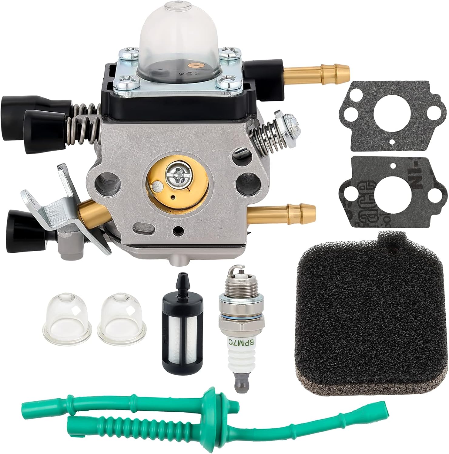 C1Q-S68G BG55 Carburetor with Filter Maintenance Kit for Stihl BG45 BG46 BG55 BG65 BG85 SH55 SH85 Leafblower 42291200606 Zama C1Q-S68 C1Q-S64 for Stihl BG55 Carburetor Stihl BG85 BG65 Carburetor Parts