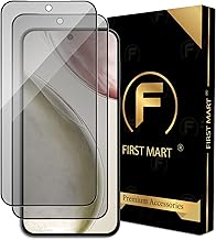 FIRST MART Military-Grade Matte Anti-Glare Tempered Glass for Vivo X200 FE 5G (6.31 Inch) With Edge to Edge Screen Coverage and Easy Installation Kit | Matte (Pack of 2)