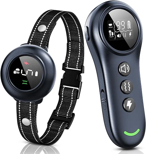 2-in-1 Dog Shock Collar & Dog Bark Collar - Smart
