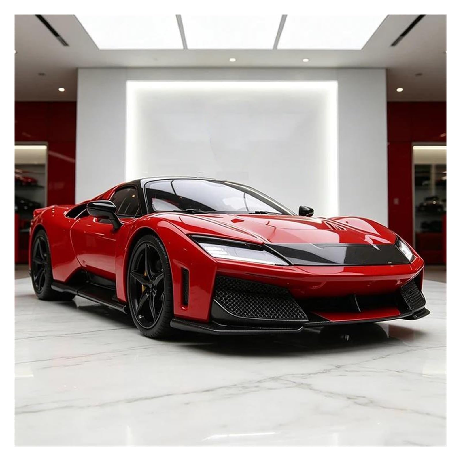 MOCALUX Scale Die-Cast Model Car For Ferrari F80 Diecast Model Car