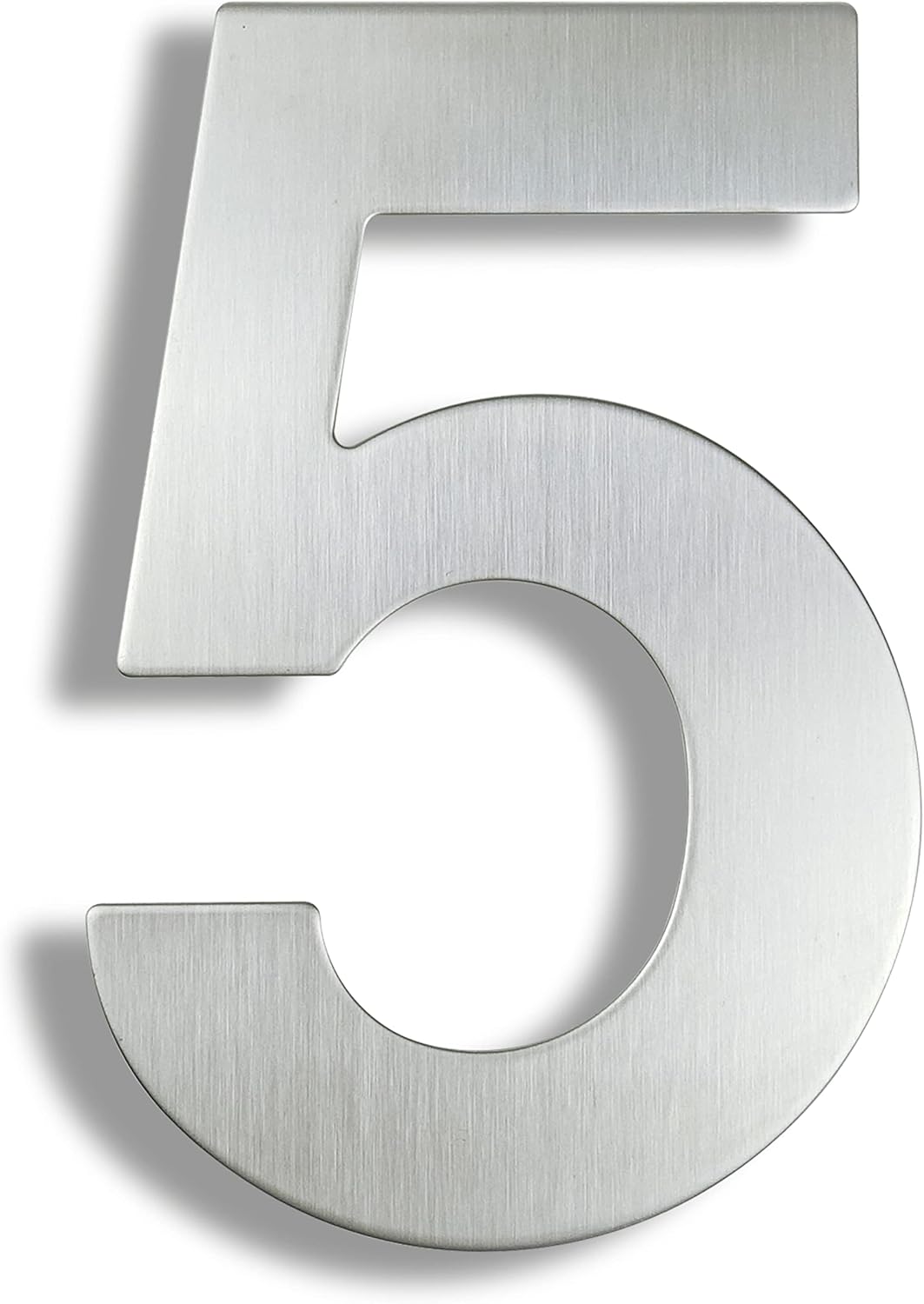 House Number 15cm House Number Sign 0-9 Outdoor Silver 6 inch.Door Numbers Plate Home Address Signage Number Big (Color : 8) (5)