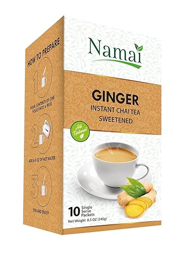 Miniatura 7 de Namai Chai, cardamomo endulzado - Natural, antioxidante, salud digestiva - 20 porciones individuales