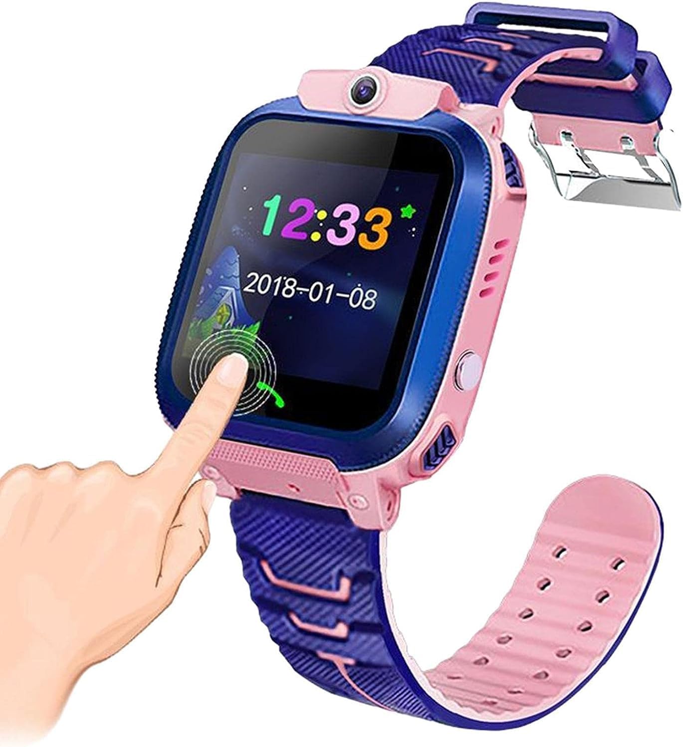 Kids Smart Watches - Waterproof 2 Way Call Voice Chat Camera Kids Smart ...