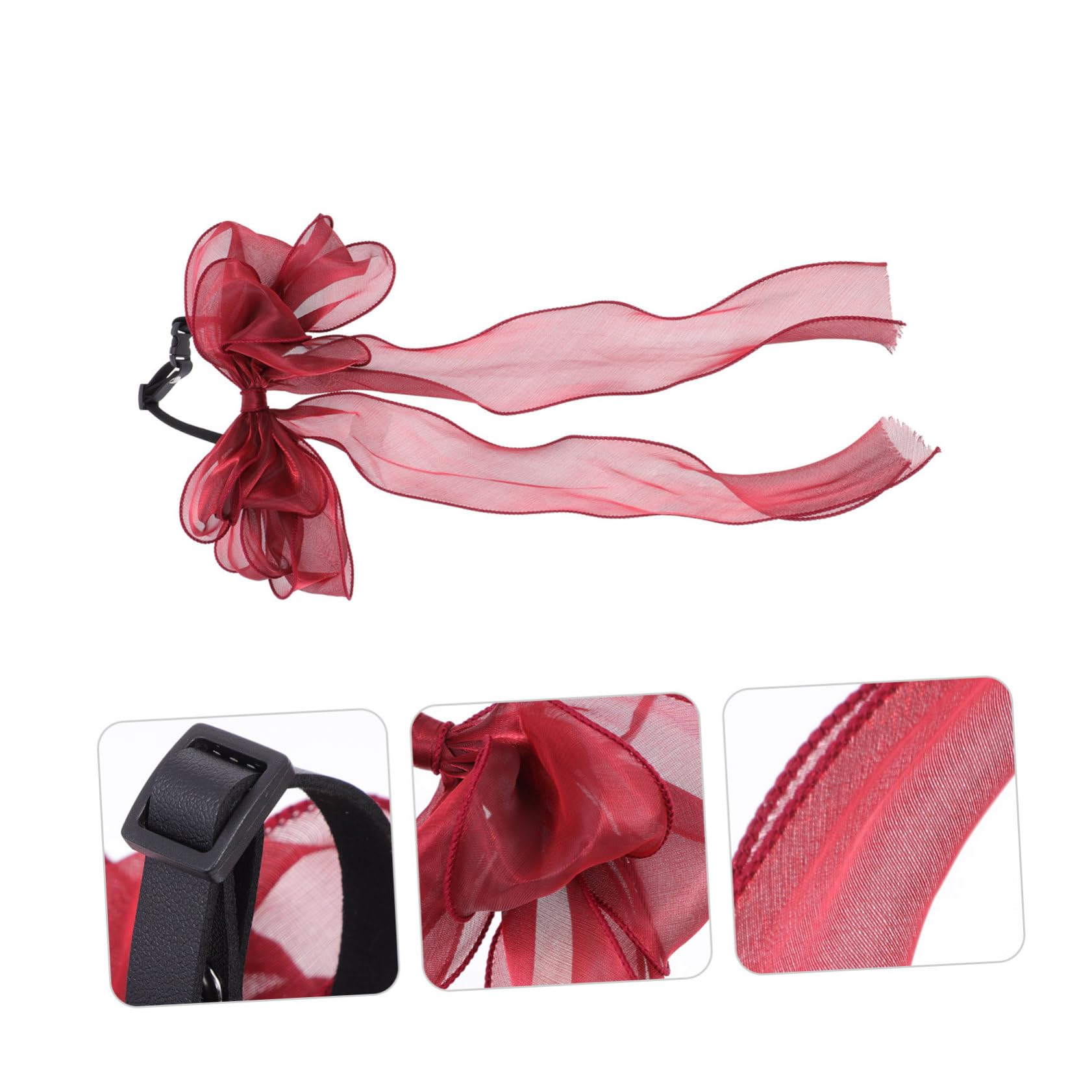 Collier Décoratif pour Animaux avec Nœud Accessoire Léger Et Réutilisable pour Fêtes Et Événements Ajustable pour Chiens Et Chats pour Noël Et Occasions Spéciales