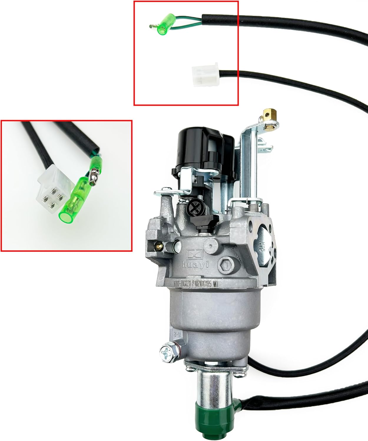 YAMAKATO Huayi 16100-Z0C0210-00M0 Inverter Carburetor Assembly for Champion 100519 Quiet Generator 6250/5000 Watts, 301CC Carb