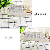 Tincogo 4 Inch Fehér Vas Tányéralátét Tartó - Képkeret Állvány Esküvőhöz, Szülinapra 5