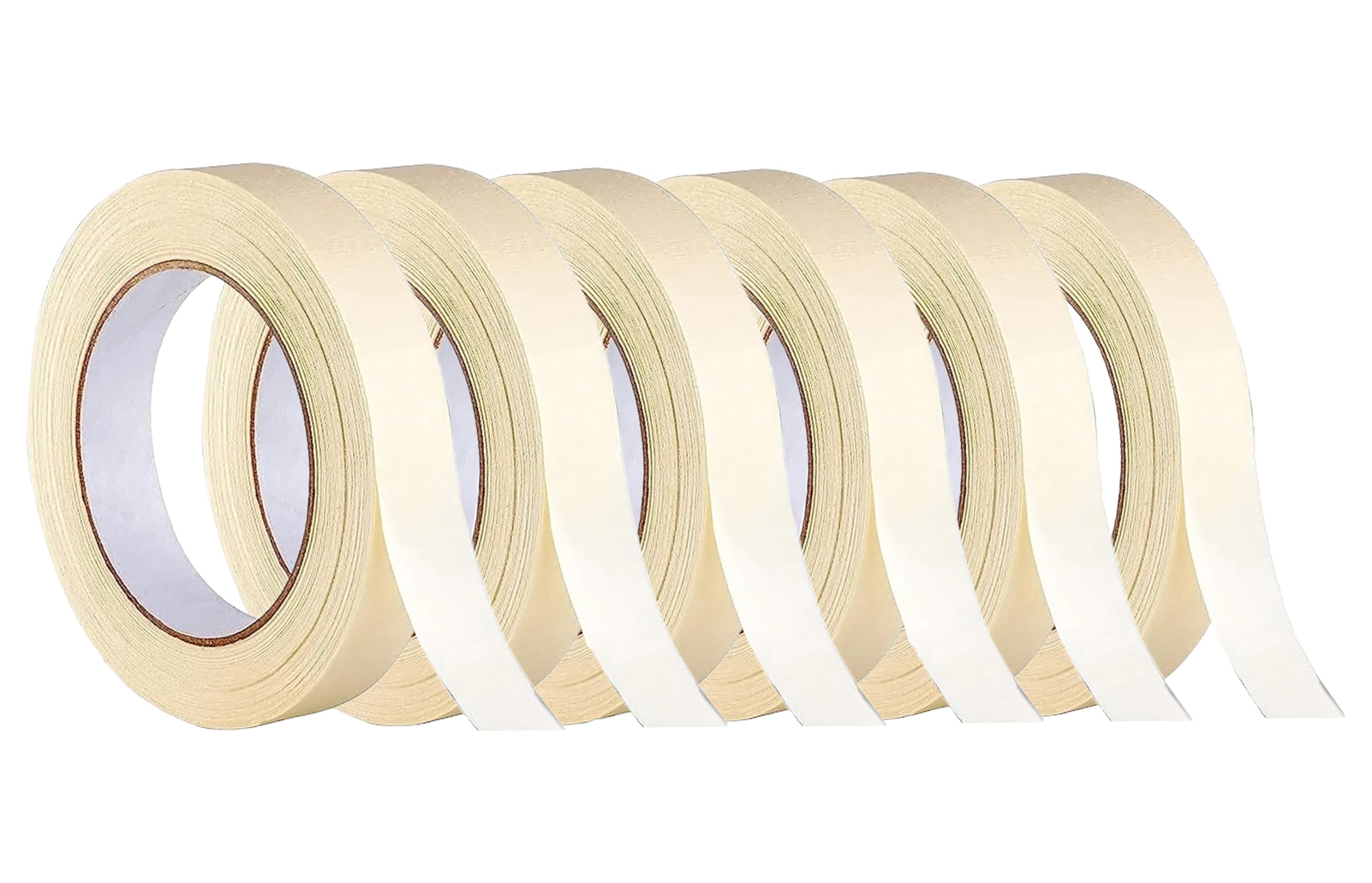 GLUN® Masking Tape 0.5(Half) Inch 20 Meter Multipurpose for Carpenter, Labelling, Painting, no leave adhesive after use Pack of 6 (B0BV7WJ2QY) Amazon Price History, Amazon Price Tracker