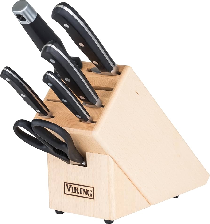 Amazon.com: Viking Kitchen Knives Set, 7 Piece Cutlery Set with