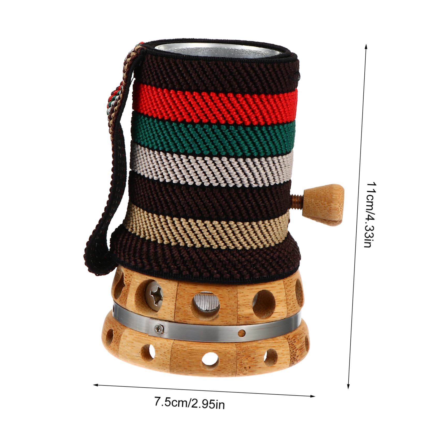 GOOHOCHY Moxibustion Box Moxa Bamboo Holder Moxibustion Products Safety Features Ashproof Moxa Pot for Body Use