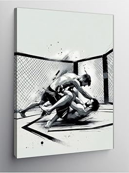 Tablo Mega Kanvas Tablo Ufc D v leri 100 X 140 Cnvsdkey-116825-100-140