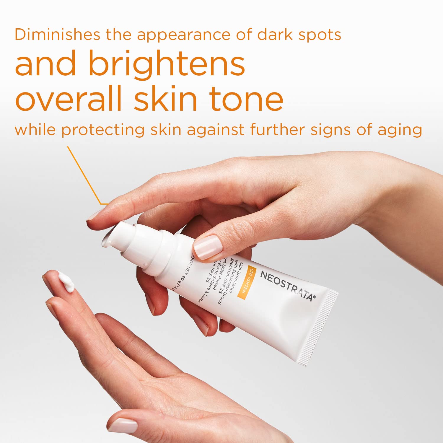 NEOSTRATA Skin Brightener Face Sunscreen Broad Spectrum SPF 35 with NeoGlucosamine, Vitamin E and Grape Extract Non-Comedogenic, 1.4 fl. oz. - Image 3