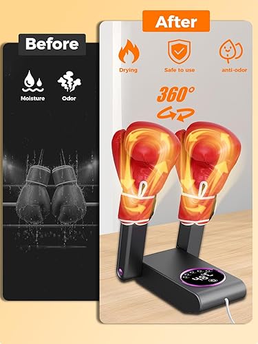Miniatura 4 de Secador de guantes de boxeo con temporizador inteligente