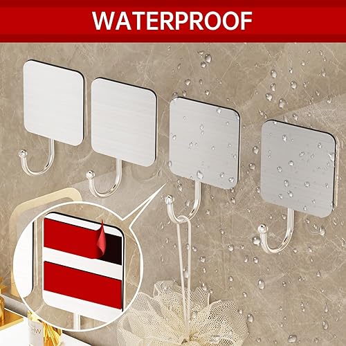 Miniatura 4 de Cinta adhesiva de doble cara de 16.4 x 2 pulgadas, cinta adhesiva fuerte de dos caras, cinta adhesiva de espuma impermeable, cinta de doble