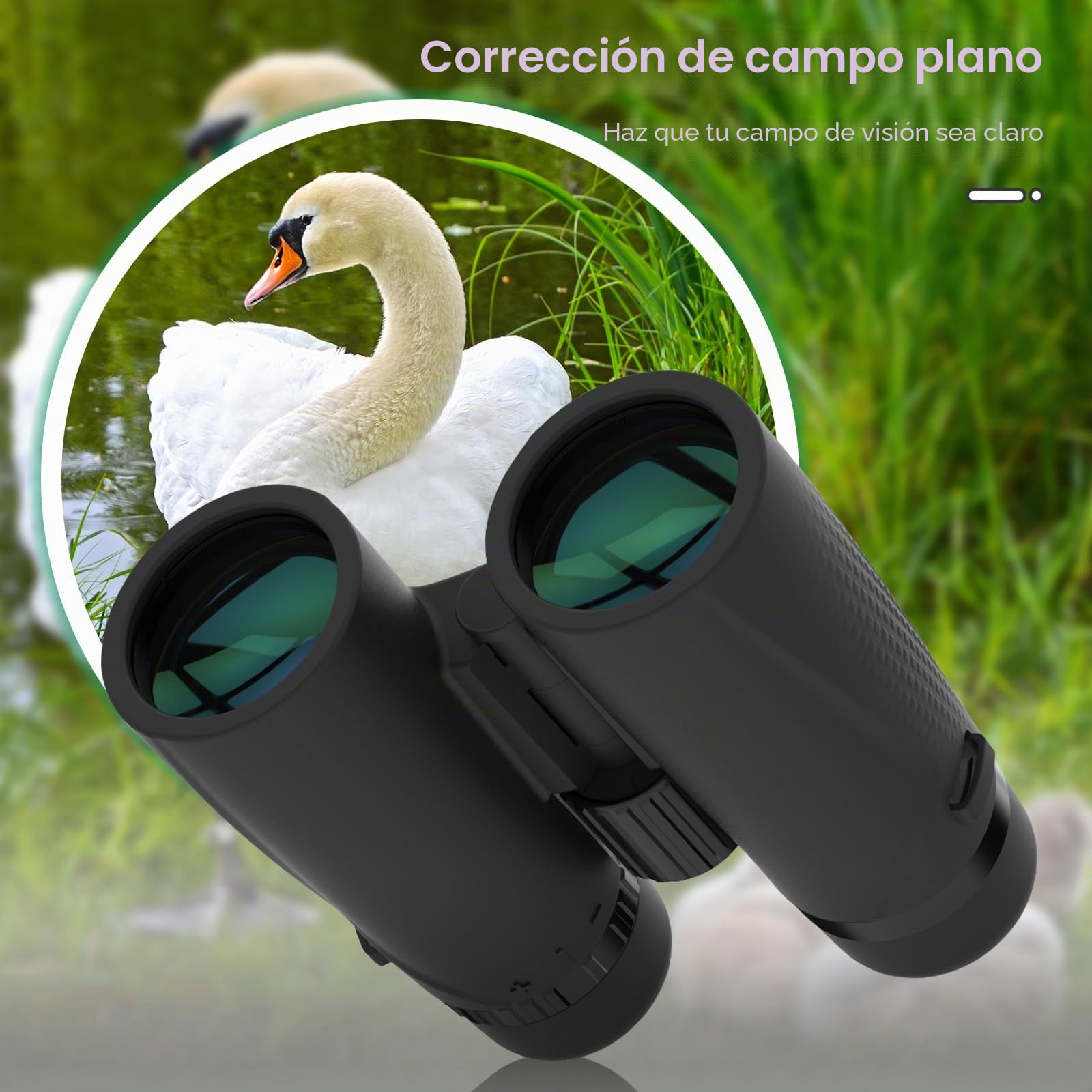 Svbony SA205 ED, Prismáticos Profesionales 10x42 Impermeables