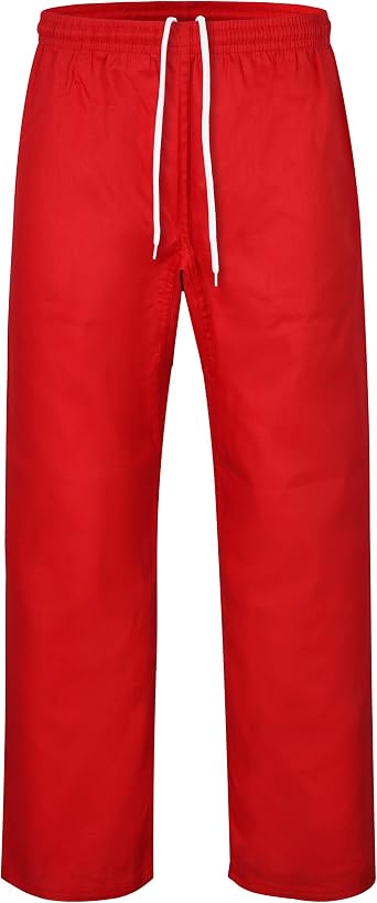 Knockout Fight Gear Karate Pants Kids Adult Training Pants Middle Weight
