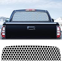 Vista 9 de Aunginsy Adhesivo para panel de vidrio para ventana trasera, compatible con Toyota Tundra 2007-2021, panel de ventana de puerta trasera
