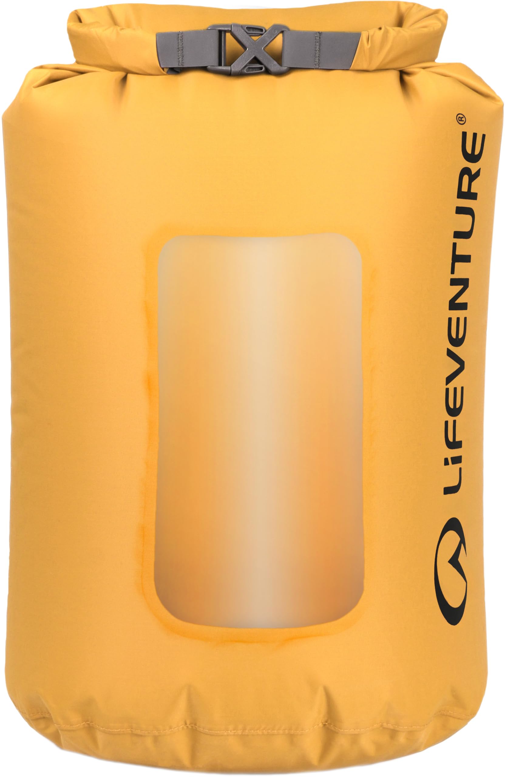 Lifeventure Stormlight, sacca impermeabile in silicone Rip-Stop 70D con cuciture completamente nastrate, chiusura arrotolabile, impermeabile, per viaggi avventurosi