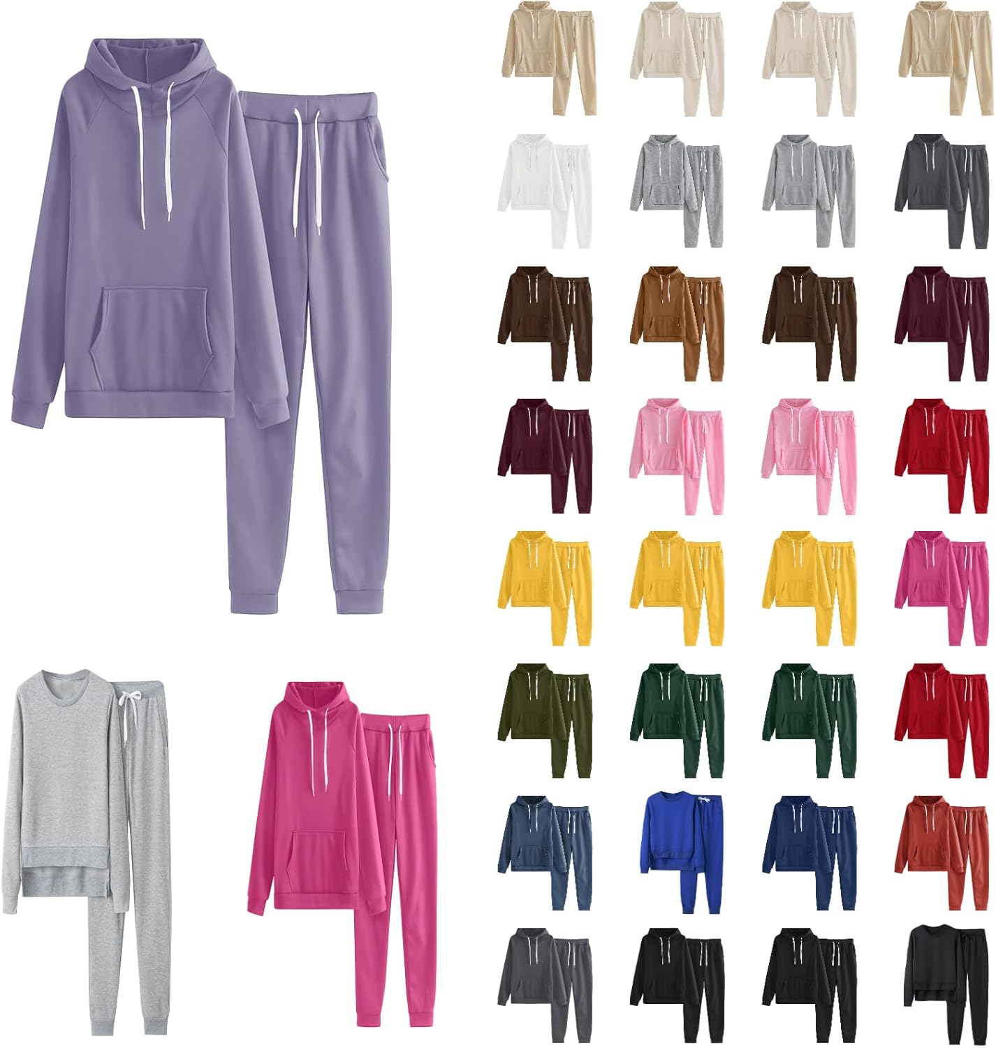 HICItro Women's Tracksuit set 2023 Fall Two Piece Outfit