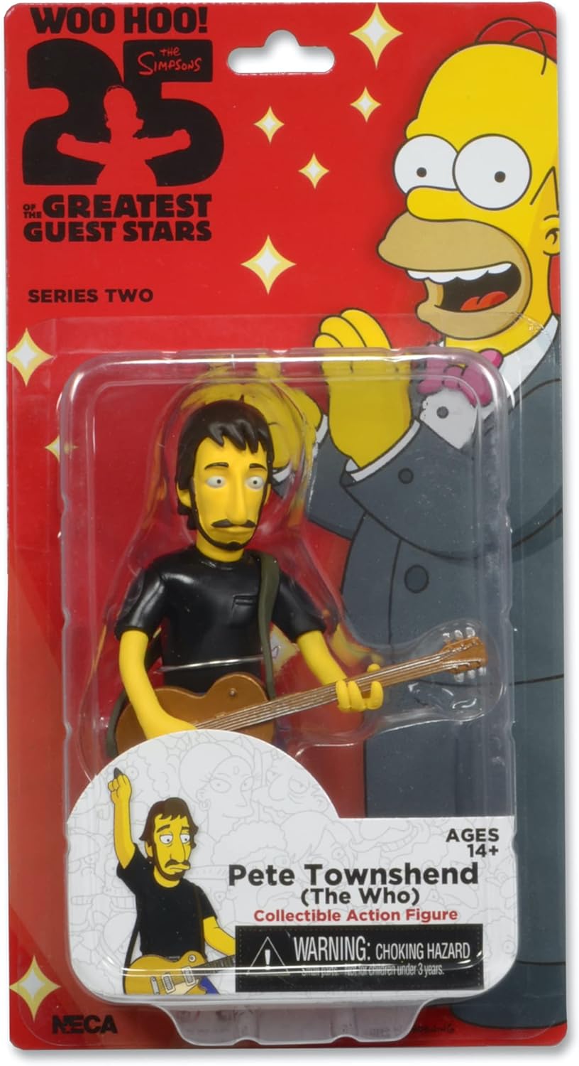 NECA Simpsons 25th Anniversary - Pete Townshend 5" Action Figure Series 2 - Image 2