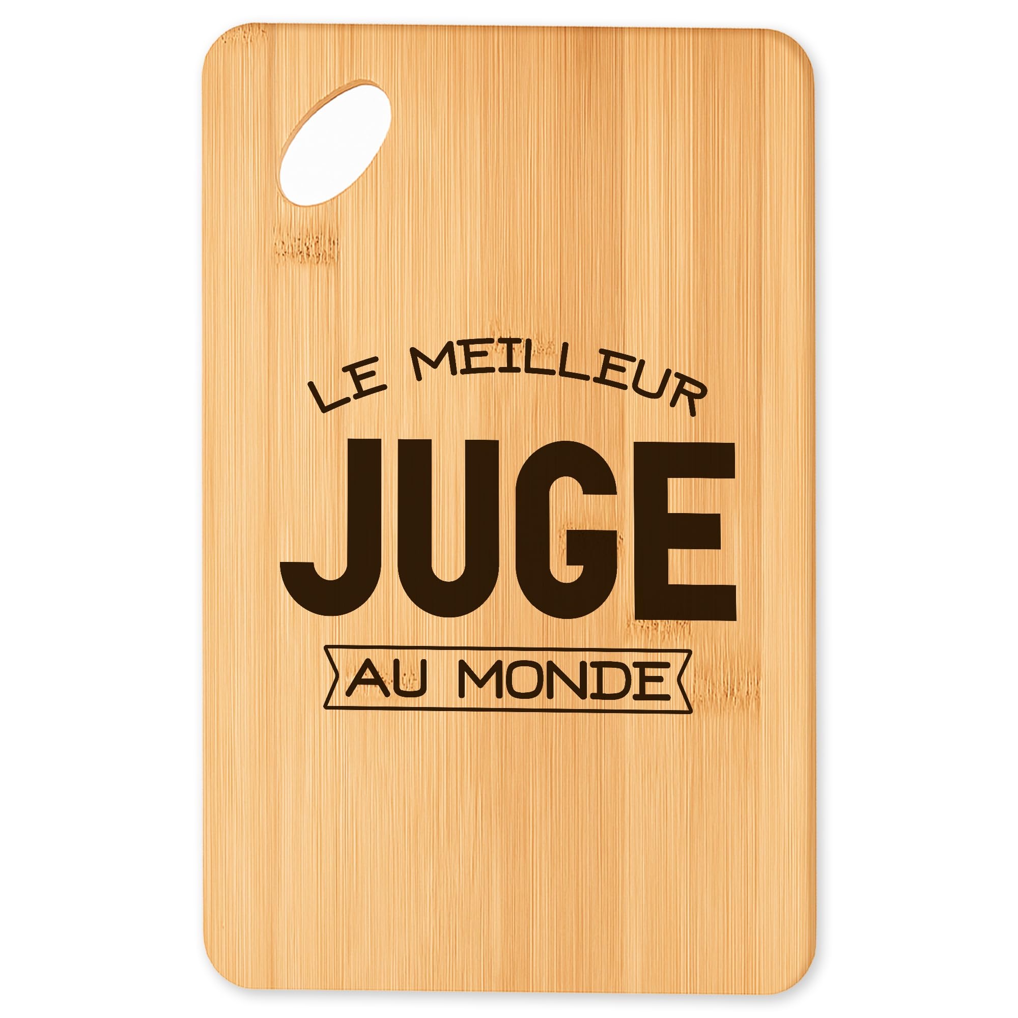 Planche à découper barbecue en bois de bambou naturel pour apéritif