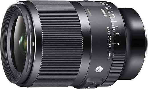 Sigma 35mm f/1.4 DG DN Art Lens for Leica L Mount Mirrorless Cameras (303969)