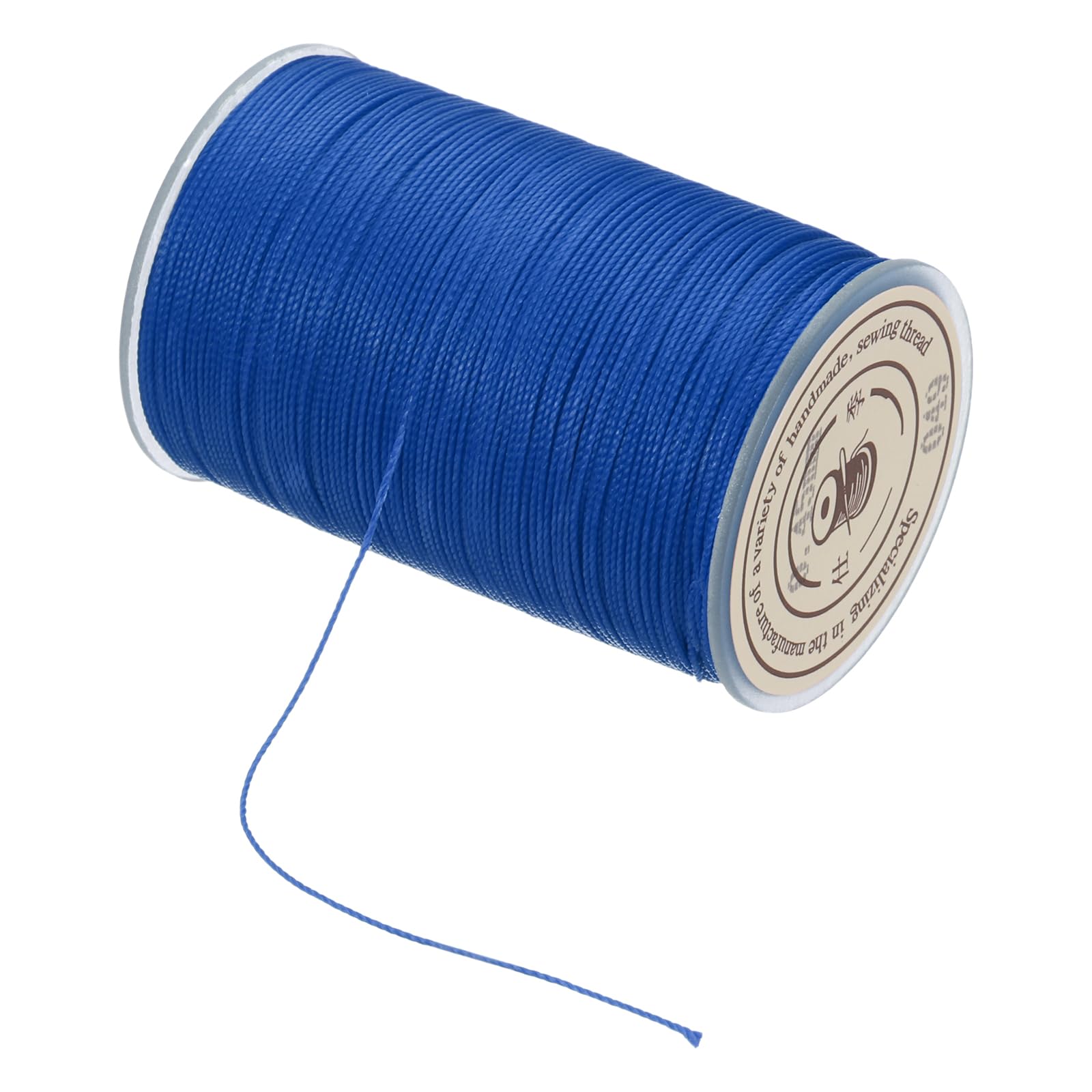 sourcing map Waxed Cord 0.45mm Waxed Thread 87 Yard Wax String Leather Cord for Bracelet Making, Necklaces, Beading, Jewelry Making and DIY Crafts (Sky Blue)