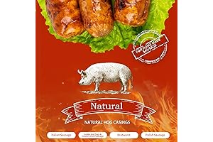 0.5LBS 100% Natural Hog Casings for Home Make Sausages