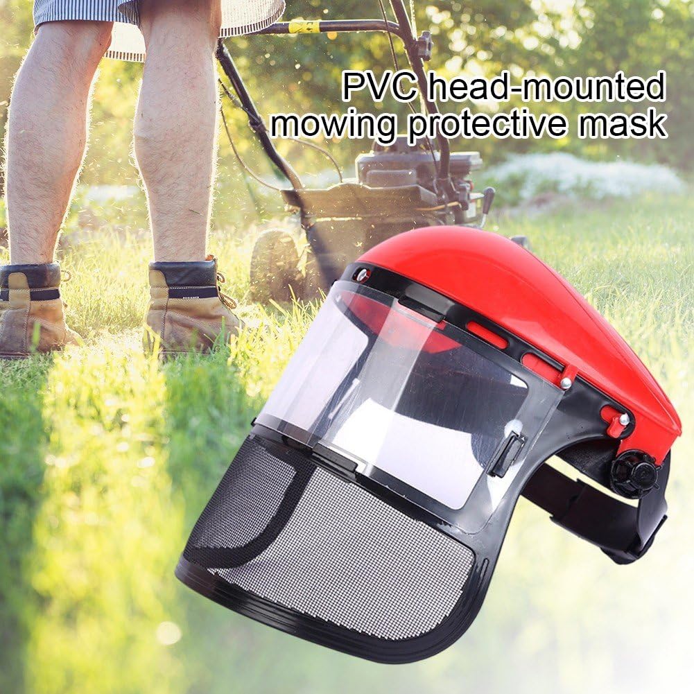 Casque De Sécurité Forestier Industriel, Visière, Cache-oreilles, Tronçonneuse, Arboriste, Casque Rigide, Lunettes CE ABS, Construction, Travail, Casquette Rigide