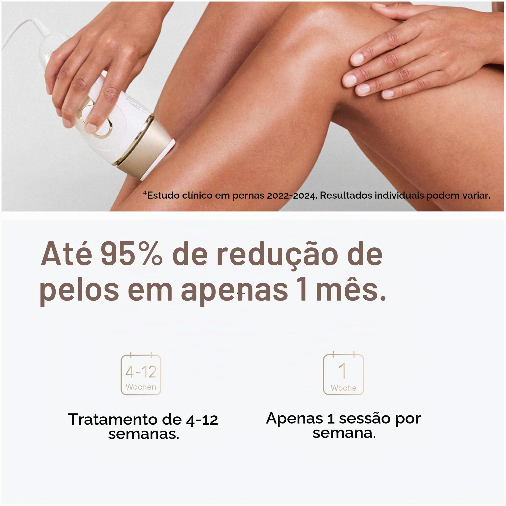 Braun Silk-expert Pro 5 Depiladora laser mulher/homem luz de