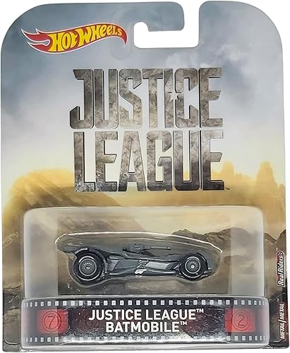Hot Wheels Vehículo Batmobile de la Liga de la Justi