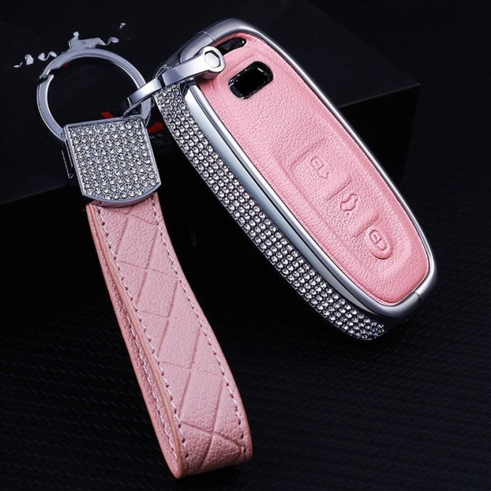 For Luxury Diamond Car Key Case Remote Key Cover Shell For Audi B6 B7 B8 A4 A5 A6 A7 A8 Q5 Q7 R8 Tt S5 S6 S7 S8 Sq5 Rs5