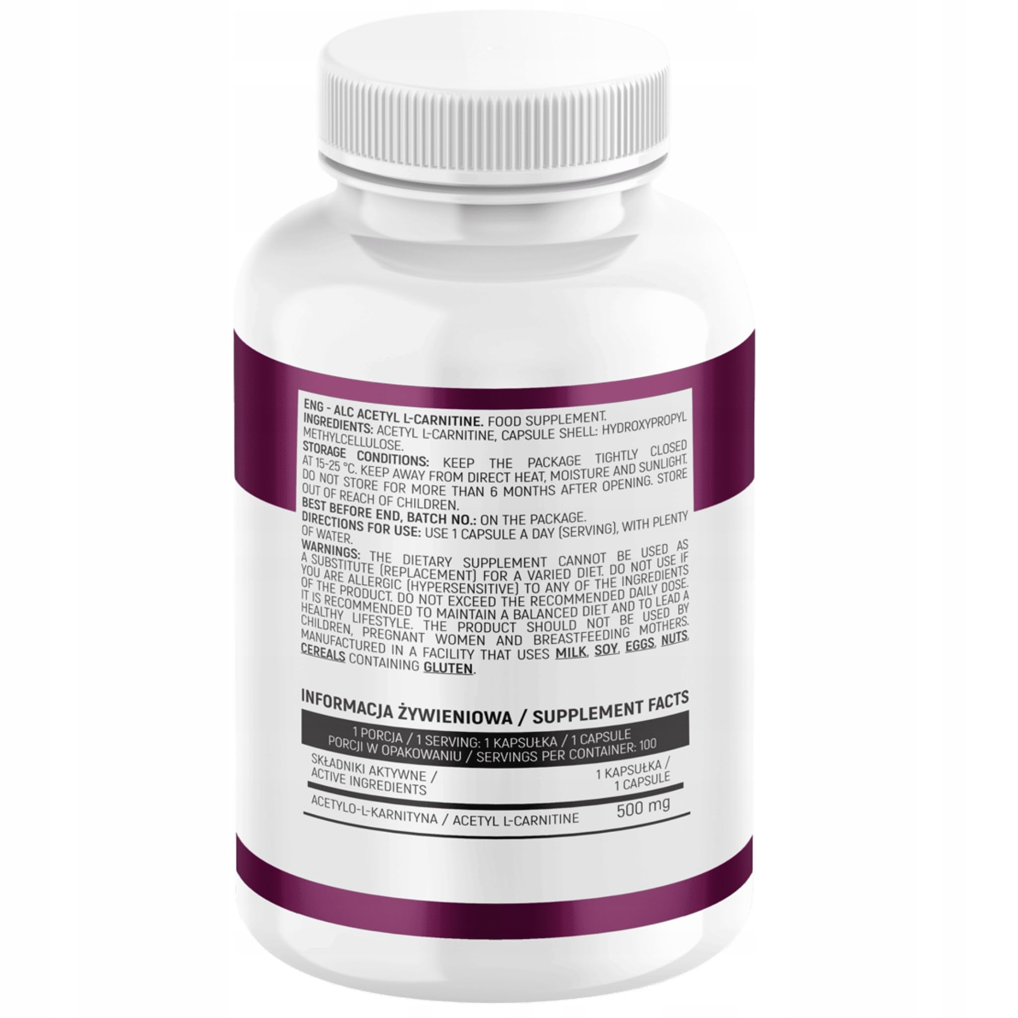 l carnitin dm abnehmen L-Carnitin Kapseln, 60 St, 59 g