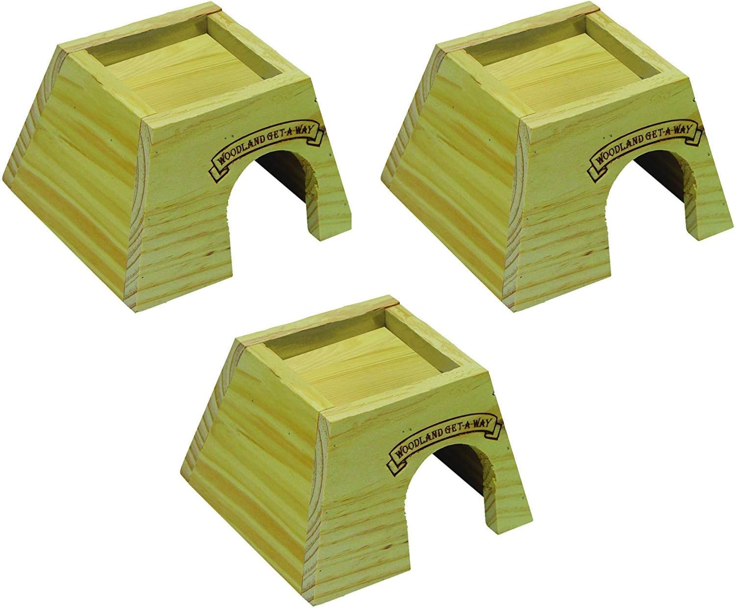 Super Pet Woodland Get-A-Way Small Mouse House (3 Pack)
