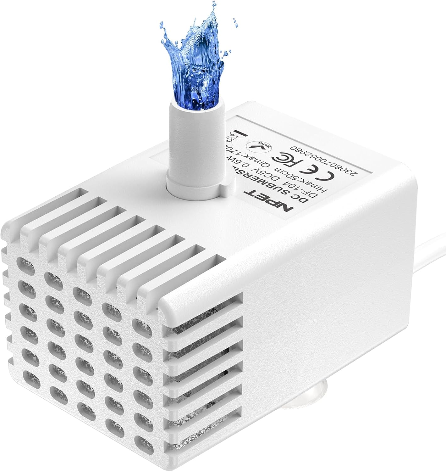 NPET Replacement Pump for Cat Water Fountain, Compatible