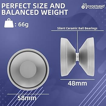 Amazon | YOYOSTUDIO TC4-8 チタン ヨーヨー プロフェッショナル