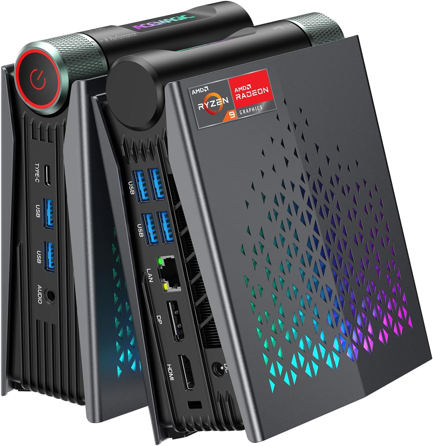ACEMAGICIAN S3A Mini PC, AMD Ryzen 7 8745HS(8C/16T, up to 4.9GHz