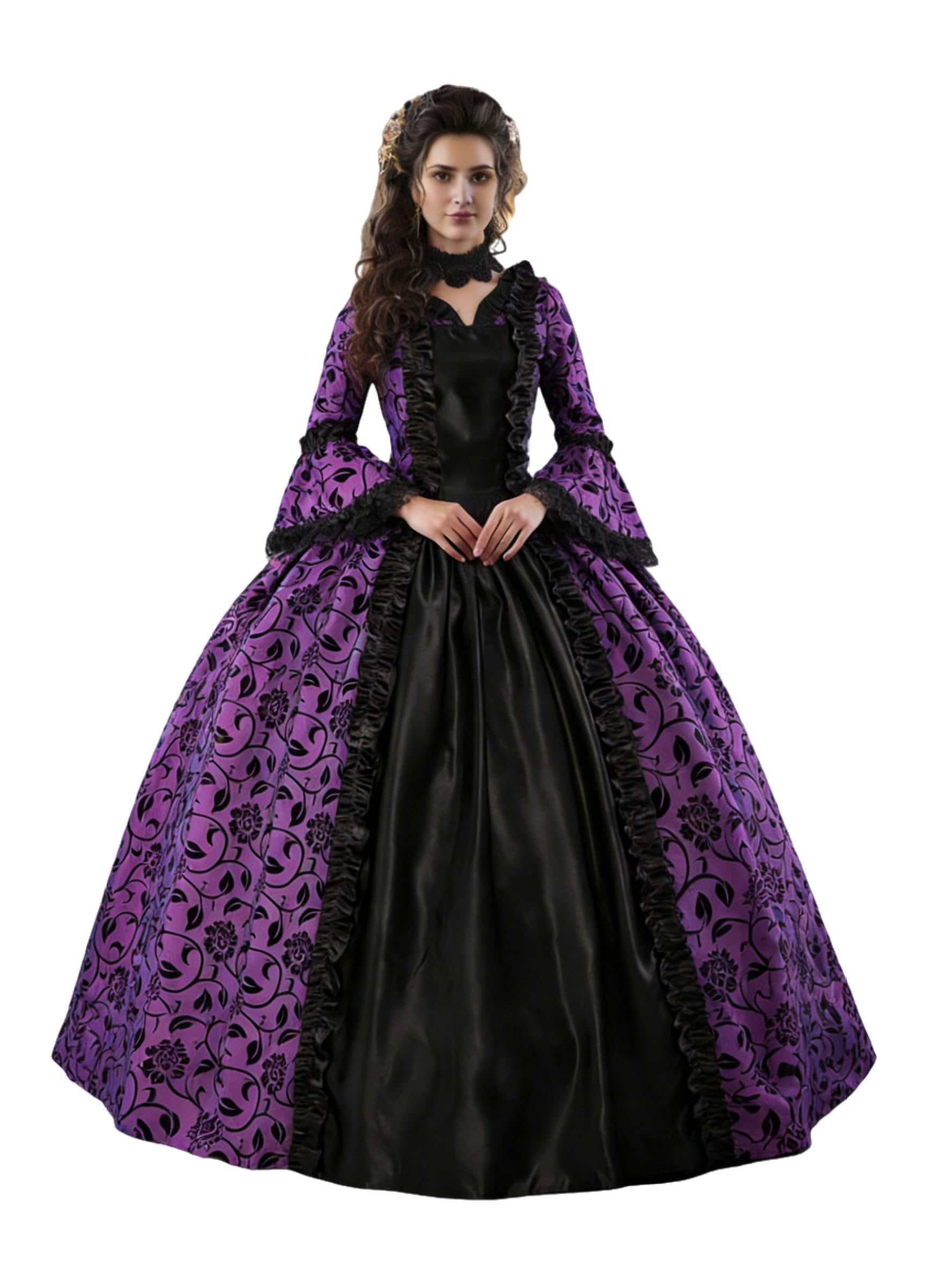 CountryWomen 18th Century Rococo Ball Gown
