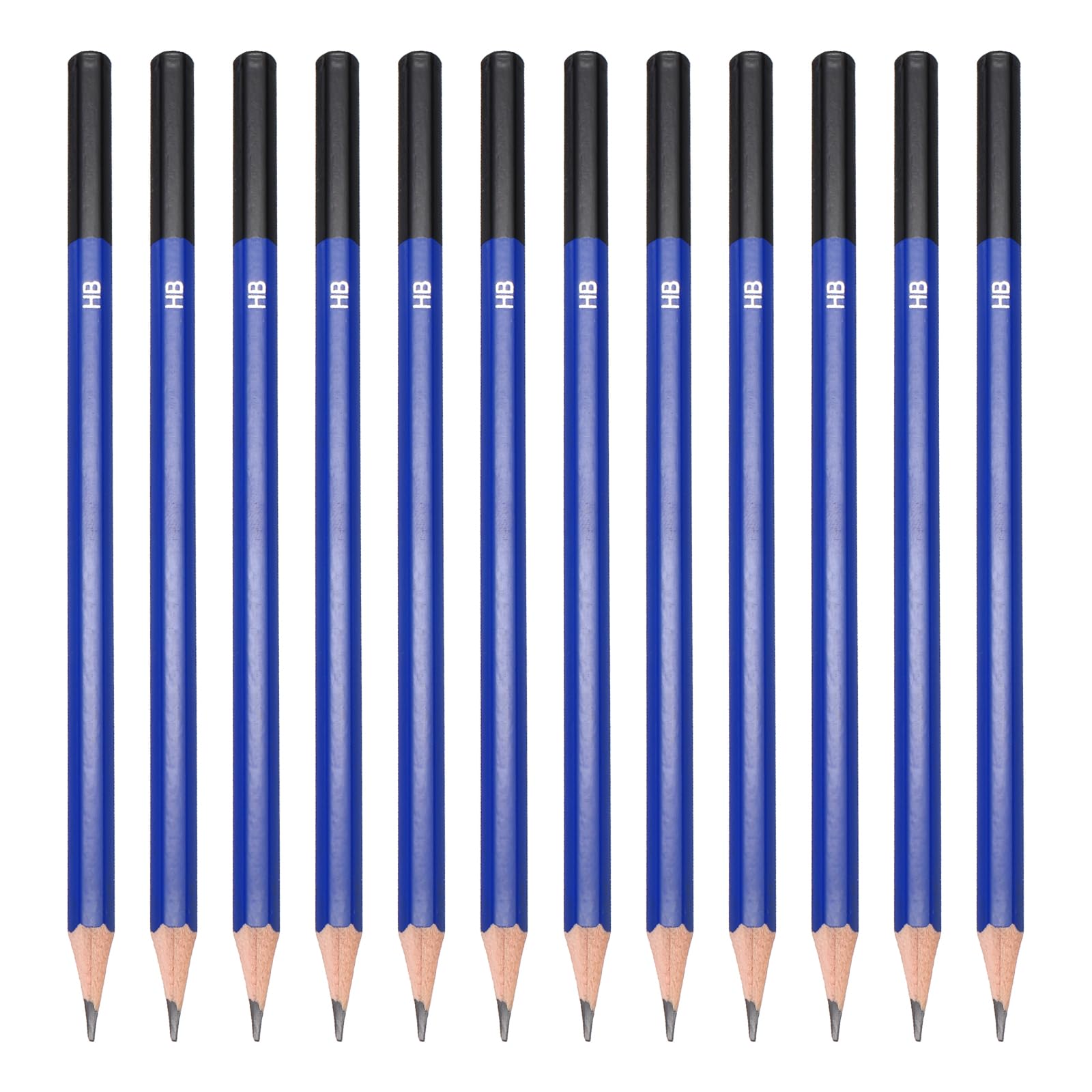 PATIKIL HB Drawing Pencils for Sketching, 24PCS Sketch Pencils for Drawing Art Pencils Graphite Wood Pre-sharpened for Drawing Sketching Artists, HB