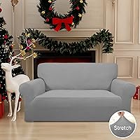 Vista 2 de Easy-Going Funda elástica para sofá de 1 pieza, protector de muebles, suave con parte inferior elástica para niños, de poliéster, elastano, tela