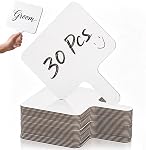 Cididu Ensemble de 30 Solution d'effacement à sec Paddle, petit tableau blanc Planche à effacer à sec Classroom Pack, Lapboard à main avec effacements, Planche d'éparpillement pour les étudiants Enseignants Fournitures scolaires